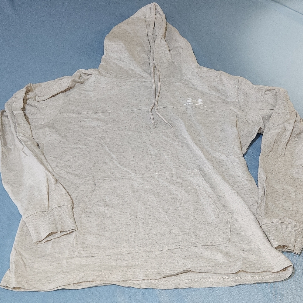 Under Armour Light Gray Hoodie